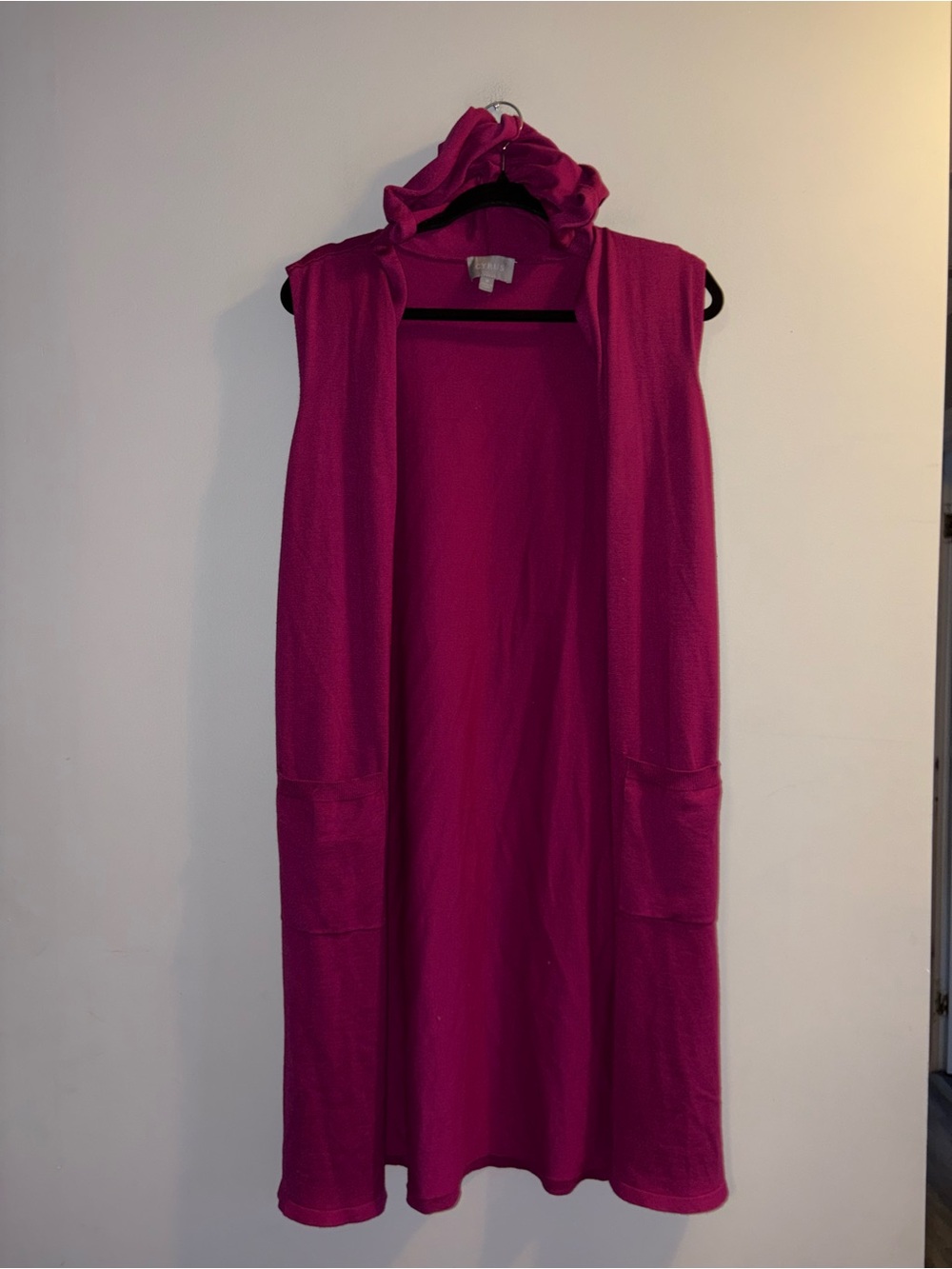 Cyrus | Fuchsia Hooded Vest